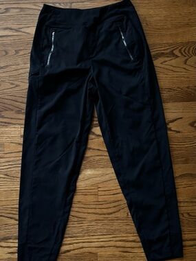 Athleta Men's Black Zip-Pocket Joggers